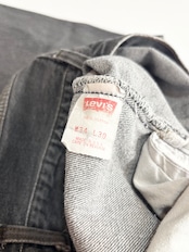 90s Levi’s 501-0658 BLACK DENIM PANTS MADE IN USA Size W34L30→W33L29.5