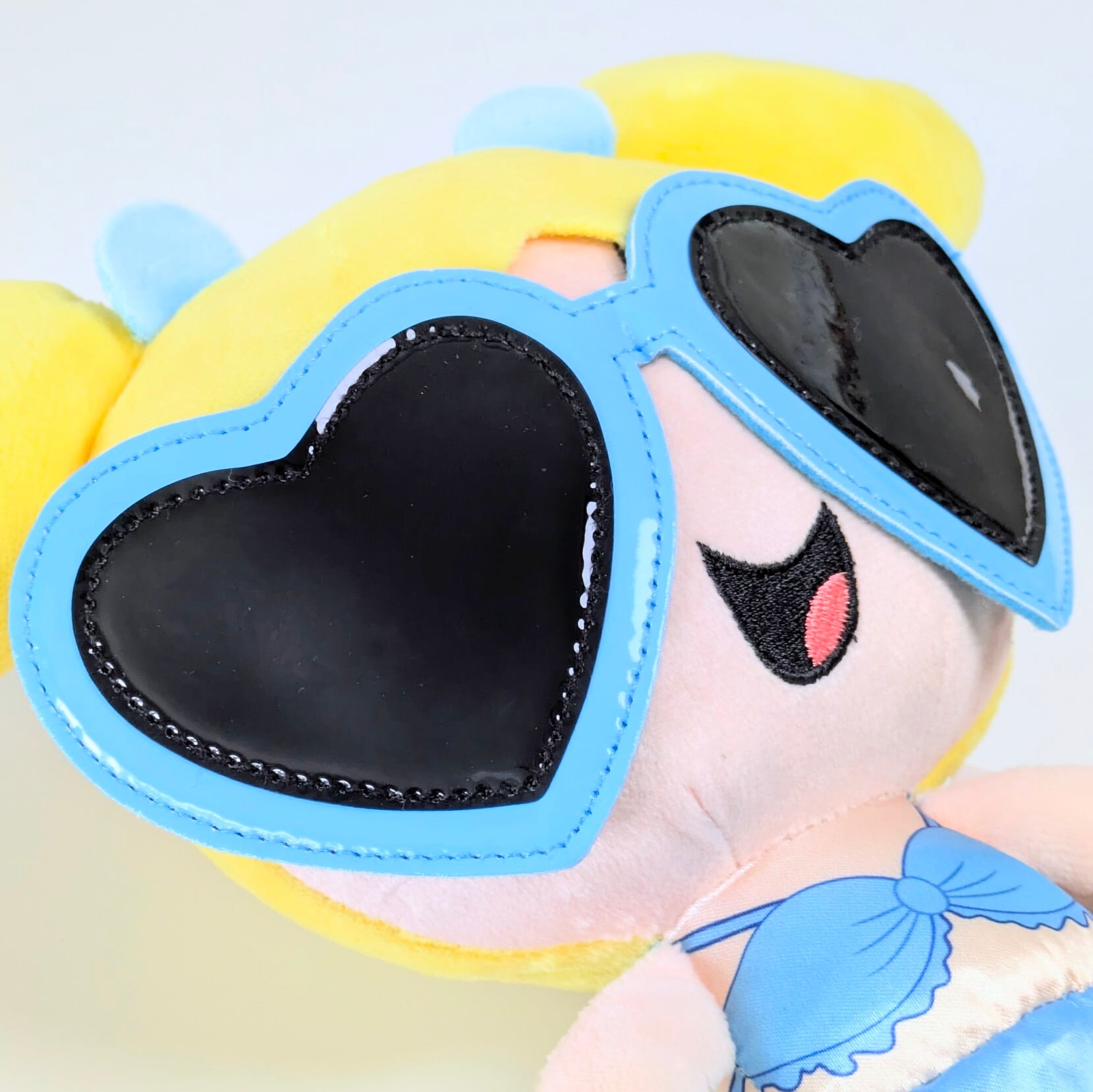 【 The Powerpuff Girls ( パワーパフガールズ ) 】 プラッシュ サングラスSummer ver. / ぬいぐるみ / マスコット 〚アメリカン雑貨 アメトイ〛