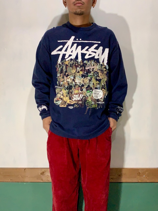 00's Old Stussy L/S T-Shirt【L】