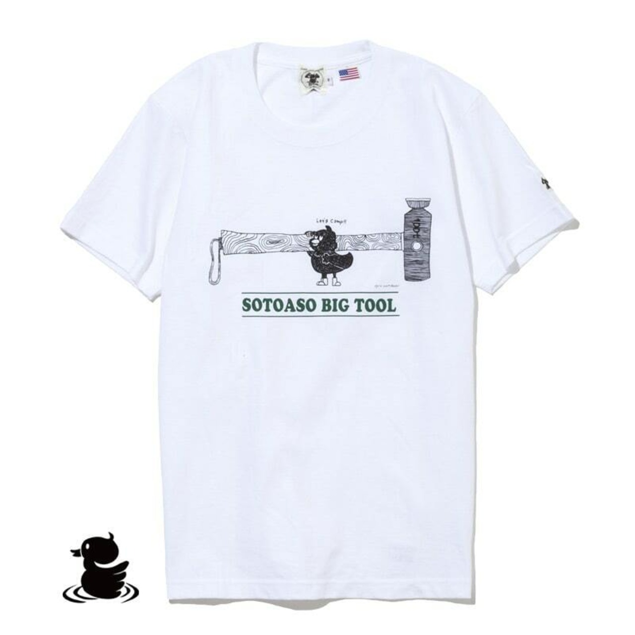 grn outdoor SOTOASOBI S/S TEE(TOOL:柄A) go105M Tシャツ