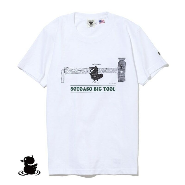 grn outdoor SOTOASOBI S/S TEE(TOOL:柄A) go105M Tシャツ