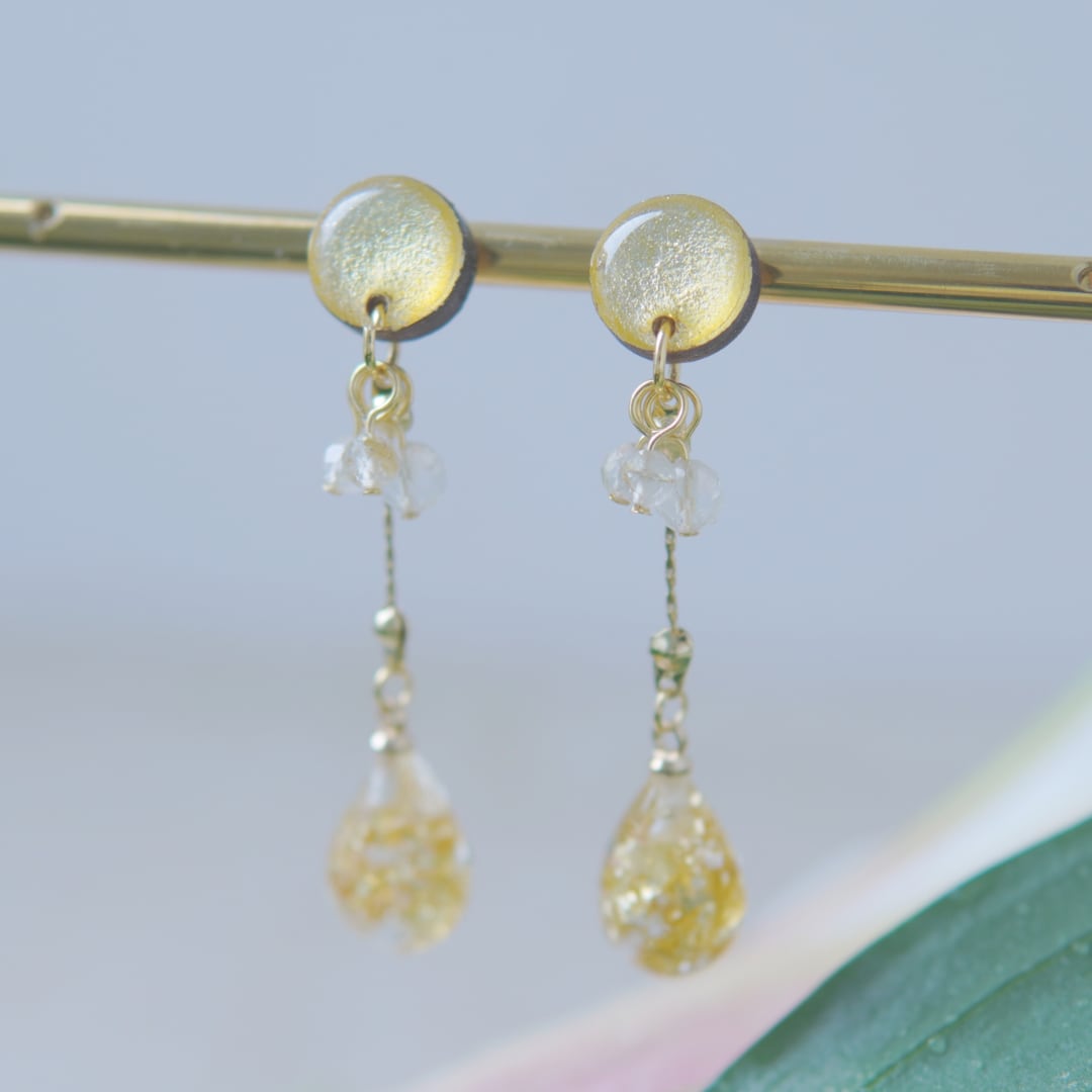 【 Sun Gold  】ピアス
