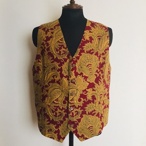 Vintage Paisley  Waistcoat