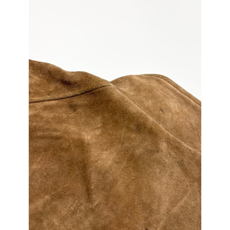 90s Ralph Lauren SUEDE HARRINGTON JACKET Size XL | KORDS