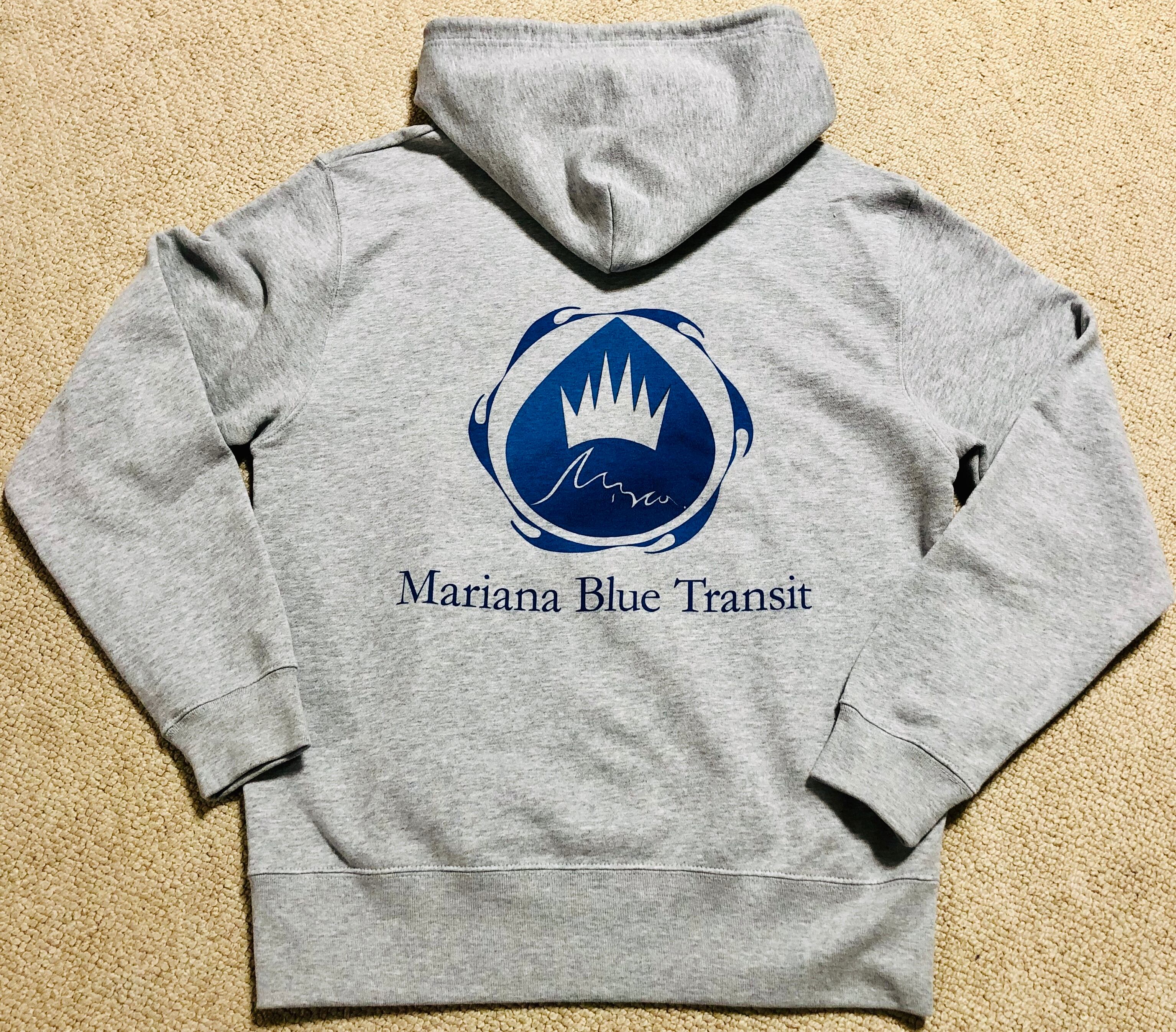Mariana Blue Transit 【ブランドリリース記念 パーカー】Grey