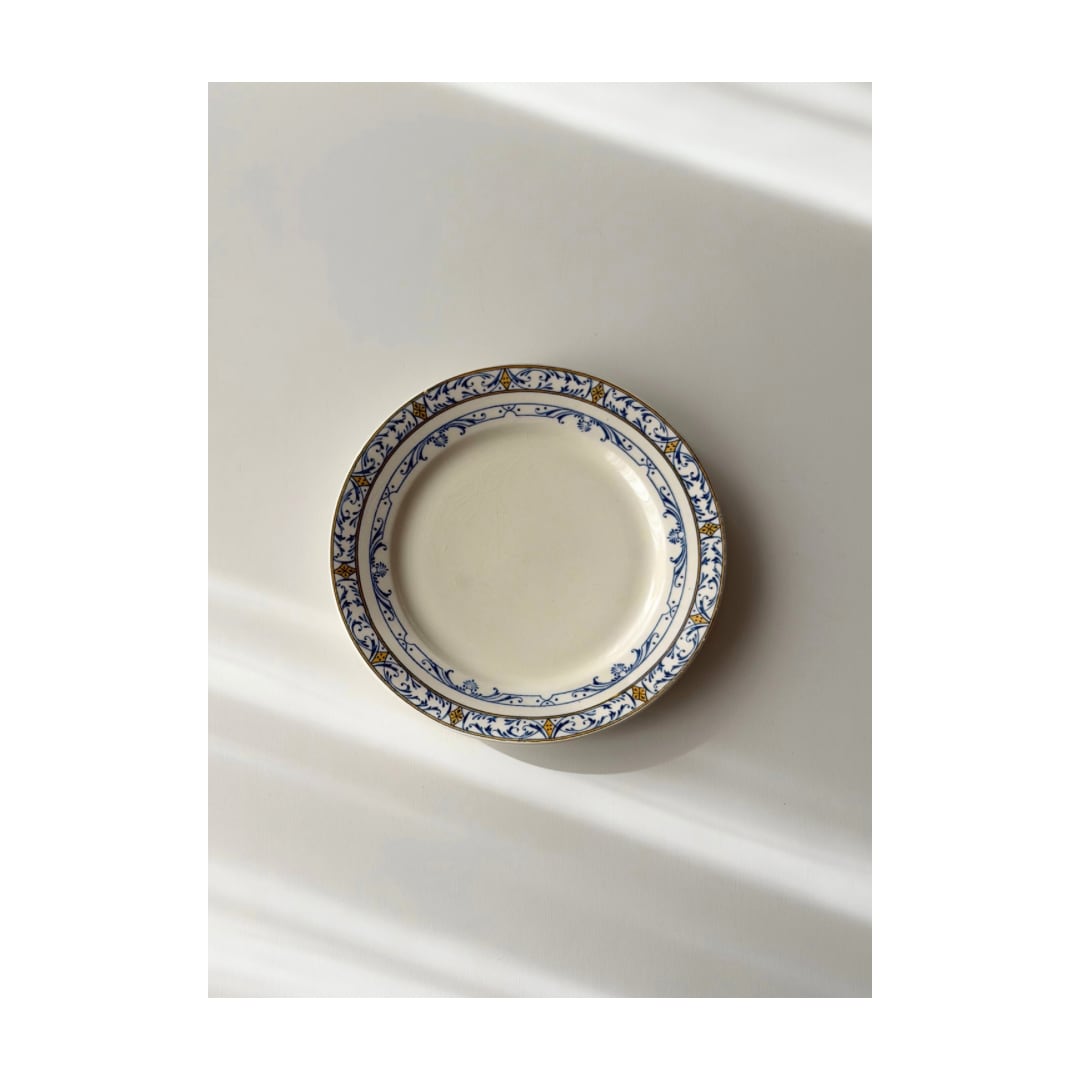 Creil et Montereau クレイユモントロー / “COLBERT” デザートプレート d