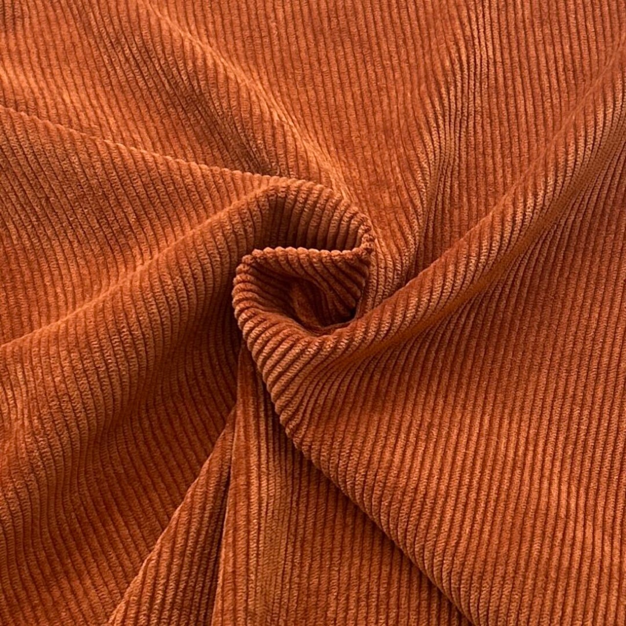 ★AM176◆1.4ｍ◆綿ポリウレタン混弱ストレッチコーデュロイ生地◆ブラウン