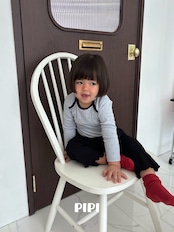 韓国子供服 / 26Autumn / 〖取寄〗pipi / ドットTシャツ / ベビー服 / キッズ服 *XS~M*