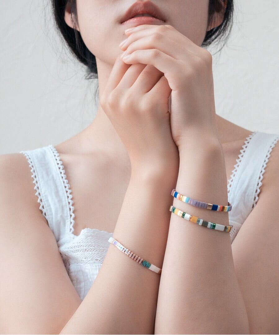 ☆ATEEZ ソンファ 着用！！【ASMAMA】Richen bracelet - 4COLOR | もごつ