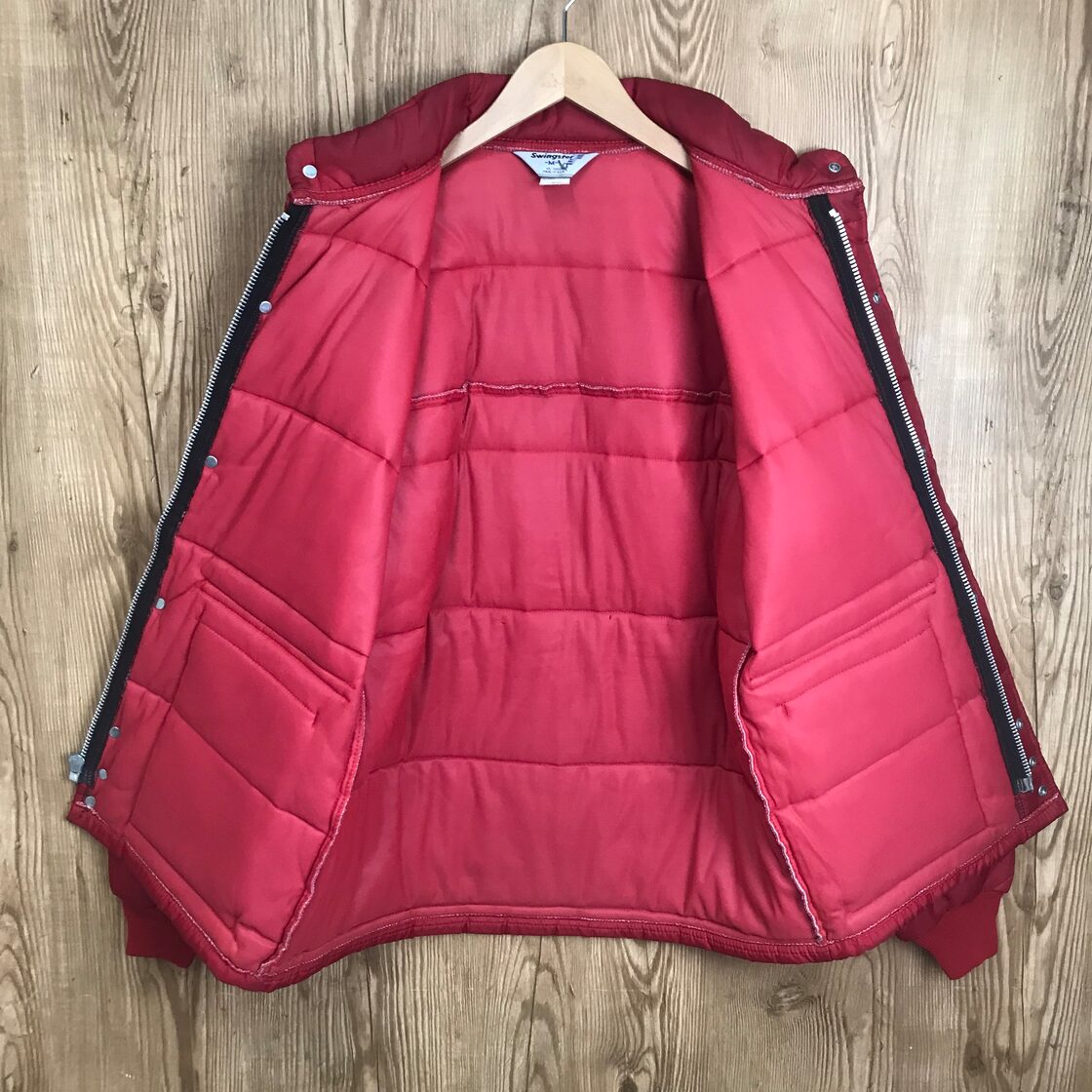 USA製 80s SWINGSTER スウィングスター 中綿入り ナイロンジャケット 