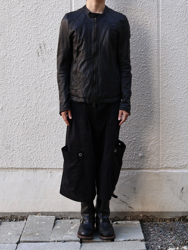【domenico savio】sheep leather compact blouson
