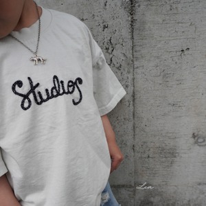studios embroidery tee