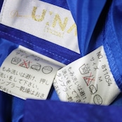 社交ダンス 衣装 スタンダード 上下セット ツーピース レッスンウェア パーティ衣装 レディース オールシーズン U:NA ユーナ 青 ブルー系 パーティ用 ダンスウェア レディース衣装 レッスン用 衣装 Mサイズ ファスナー付き 伸縮性あり トップス スカート 組み合わせ おしゃれ スタイリッシュ 花柄 フィット感 上品 カジュアル コスチューム ステージ衣装 軽量 高品質