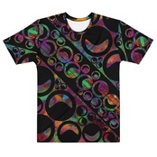 All-over print men's crew neck T-shirt