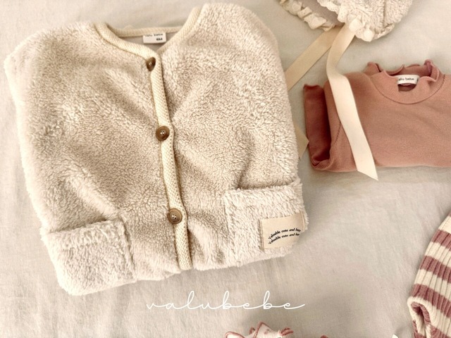 [予約][送料無料]《valubebe》Round pocket cozy suit (baby) 1