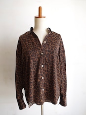 SINME  レオパードBDシャツ