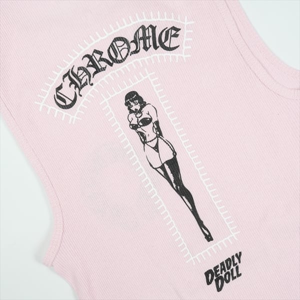 Size【XL】 CHROME HEARTS クロム・ハーツ ×DEADLY DOLL RIB TANKTOP