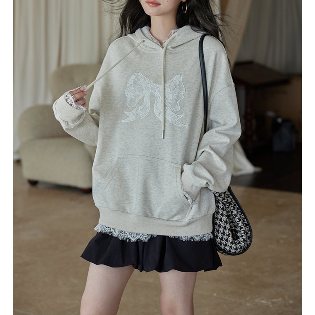 early fall hoodie jacket with long sleeve hood