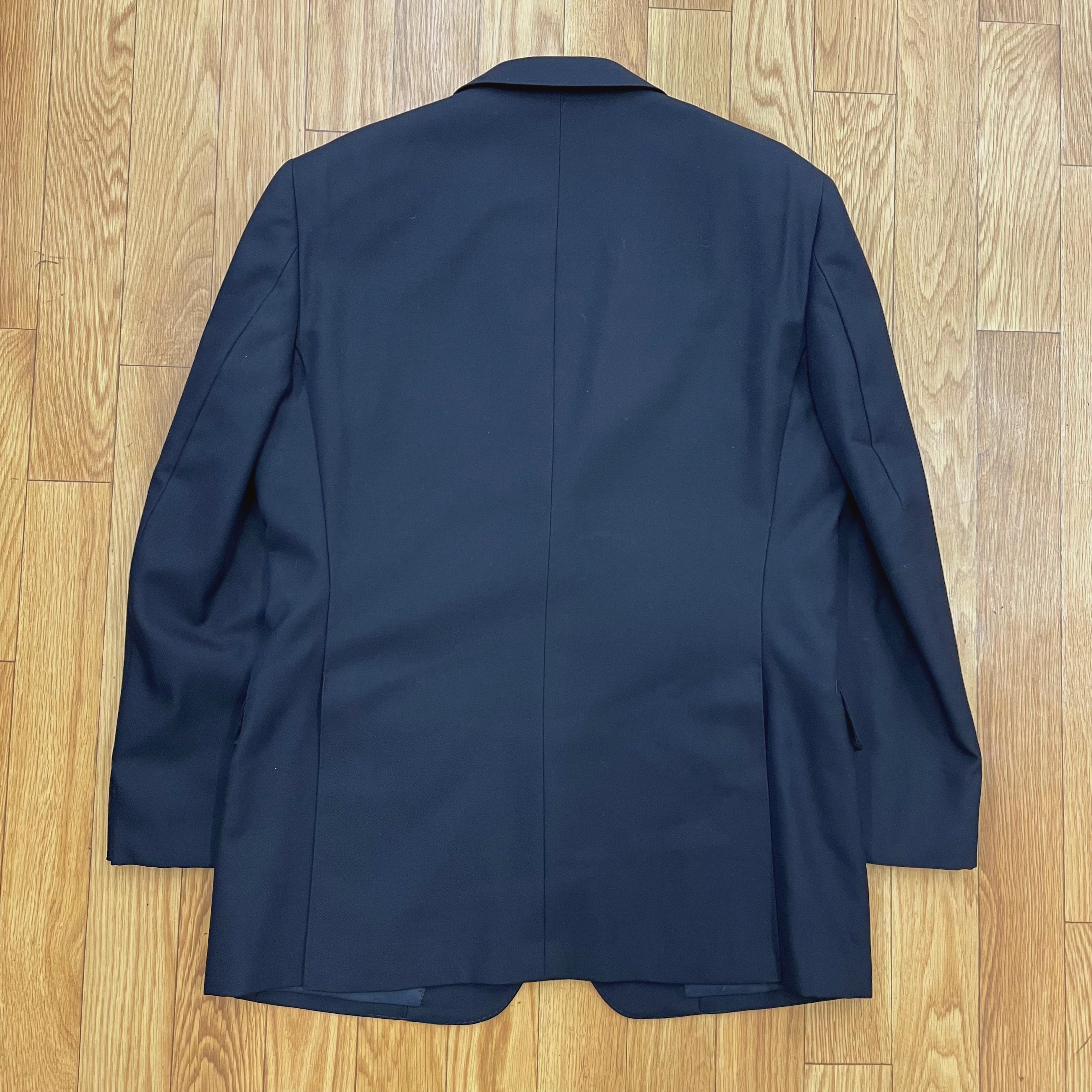 Burberry 紺ブレザー シングル セットアップ | frshakozaki