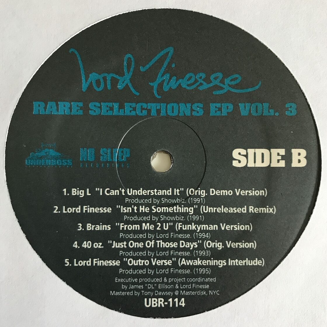 Lord Finesse - Rare Selections EP Vol. 3 | Pay ID