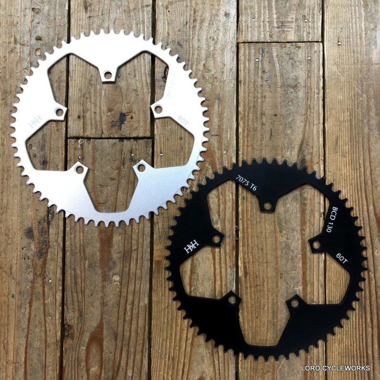 H&H 60T Chainring Narrow Wide