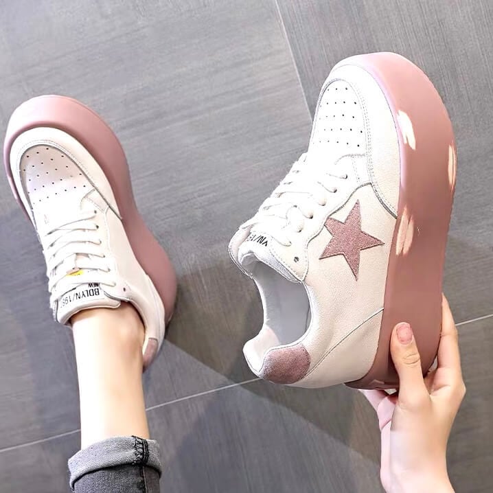 Stellaキャンバス厚底スニーカー9cm全2色 | 厚底シューズ・レディース