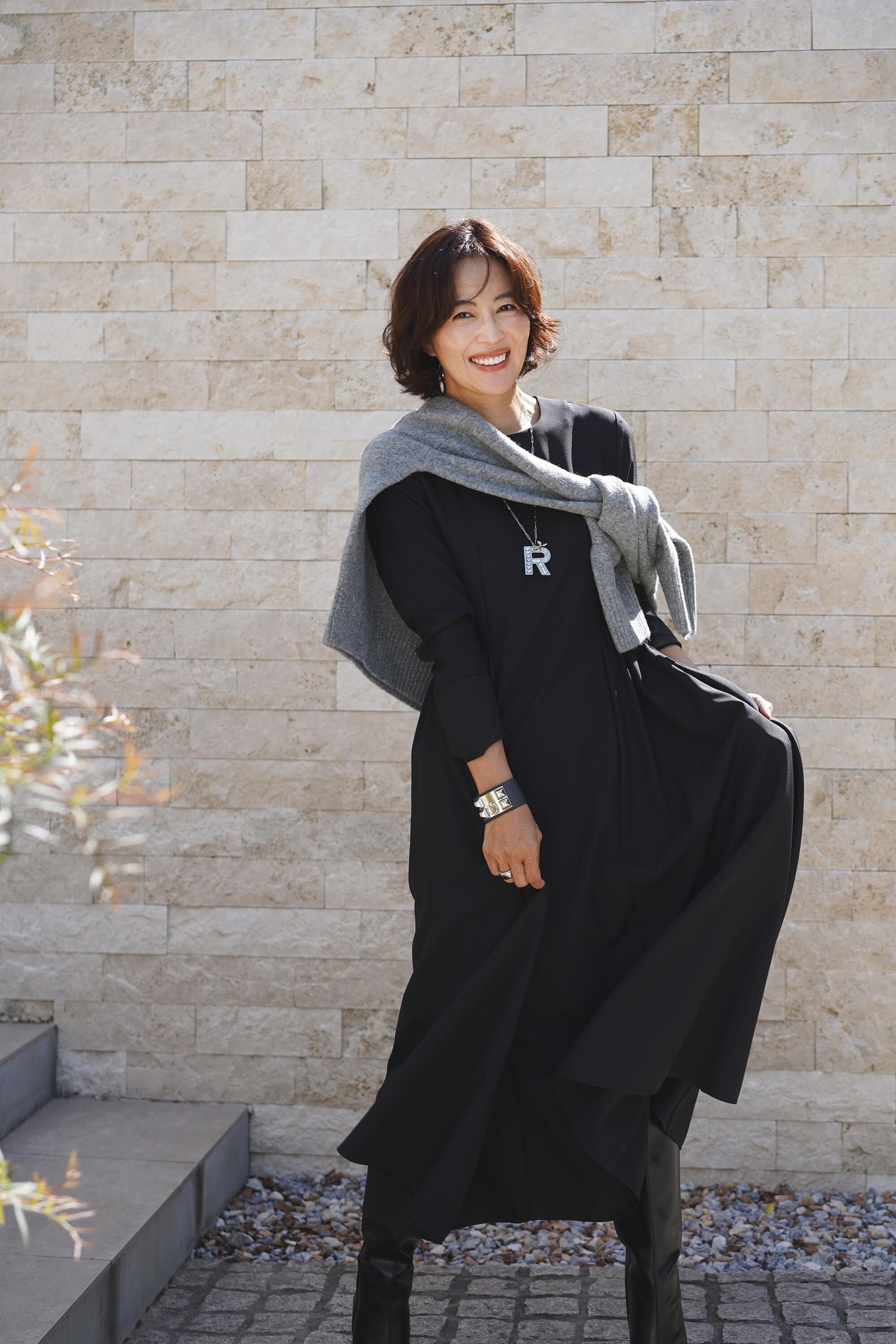 EVERYDAY DRESS mature ブラック | THE9SHOP