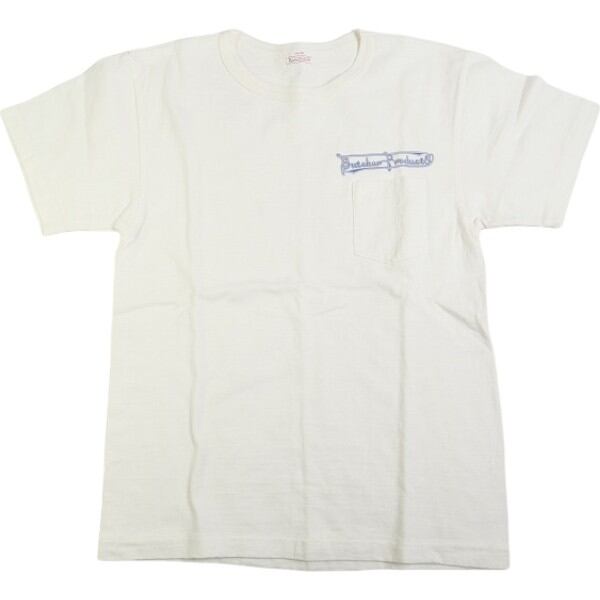 BUTCHER PRODUCTS ポケットT 38サイズ グレー atlast&co TIMEWORN 