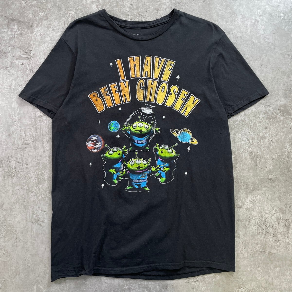 TOY STORY トイストーリー リトルグリーンメン キャラクタープリントT