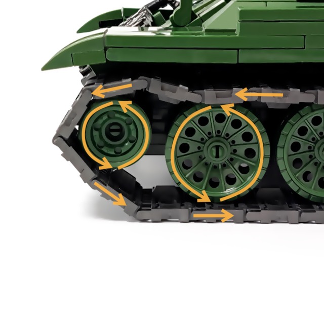 ソビエト T-34 76 1013PCS ESシリーズ