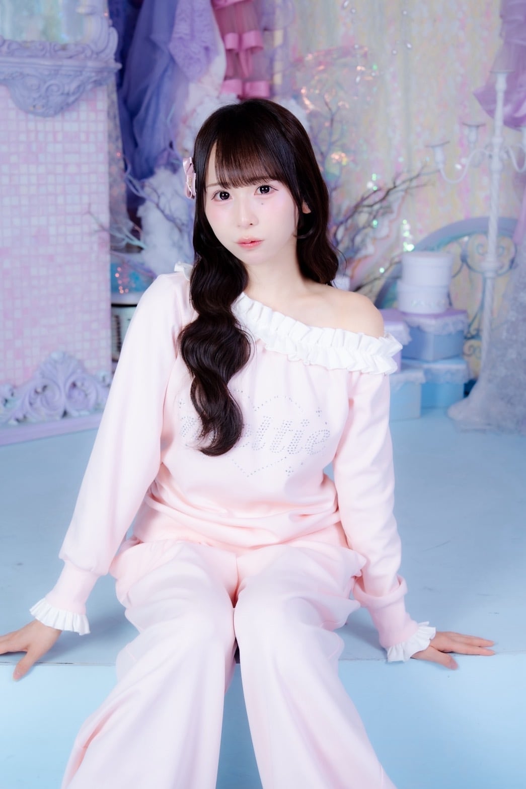 Kitten Frill One Shoulder Tops