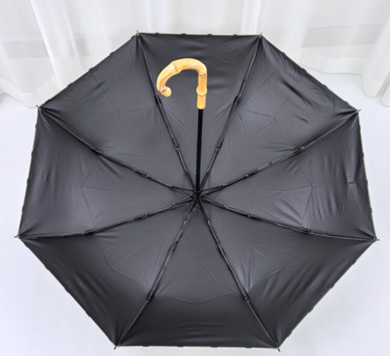 ドット柄携帯用折りたたみ傘（晴天・雨天兼用）