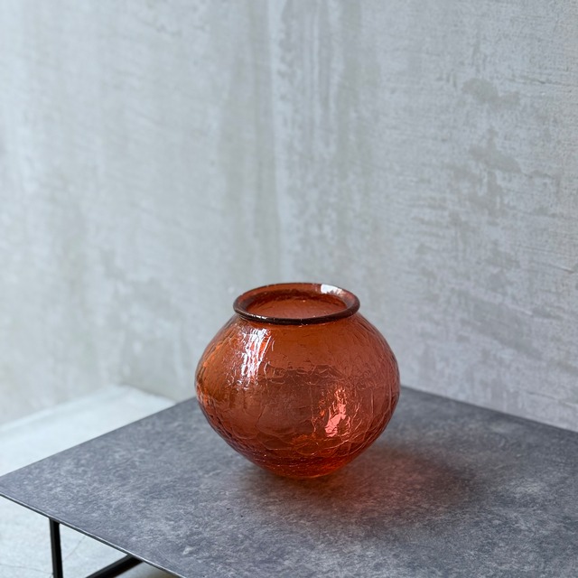 橋村大作   WCRACK 花器  赤