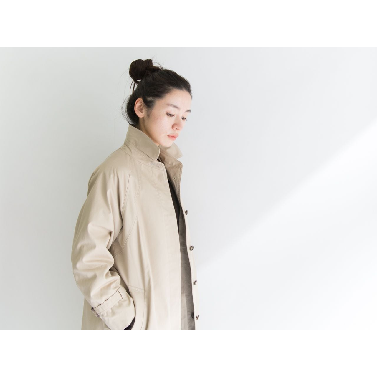 TOKYO STYLE】Single trench coat（東京スタイル ウールライナー付き