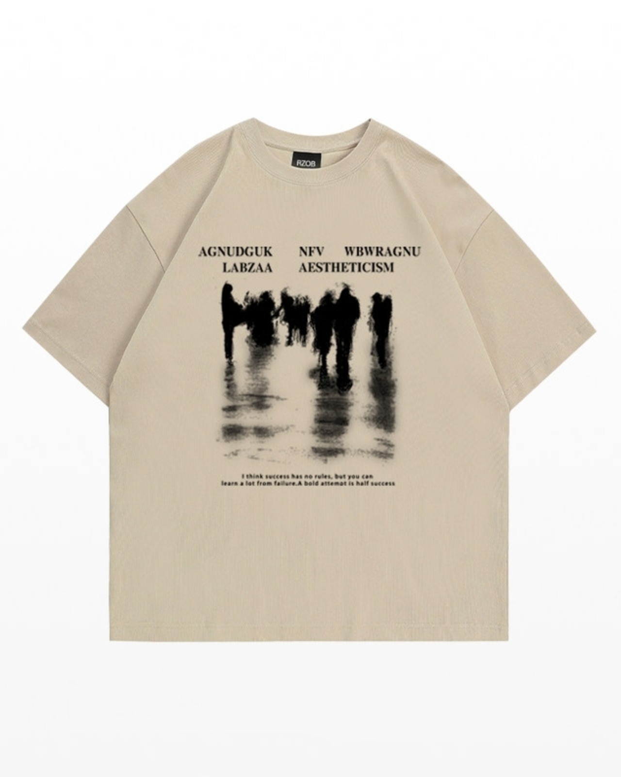 グラフィックプリント半袖Tシャツ 6color A1008 - 3