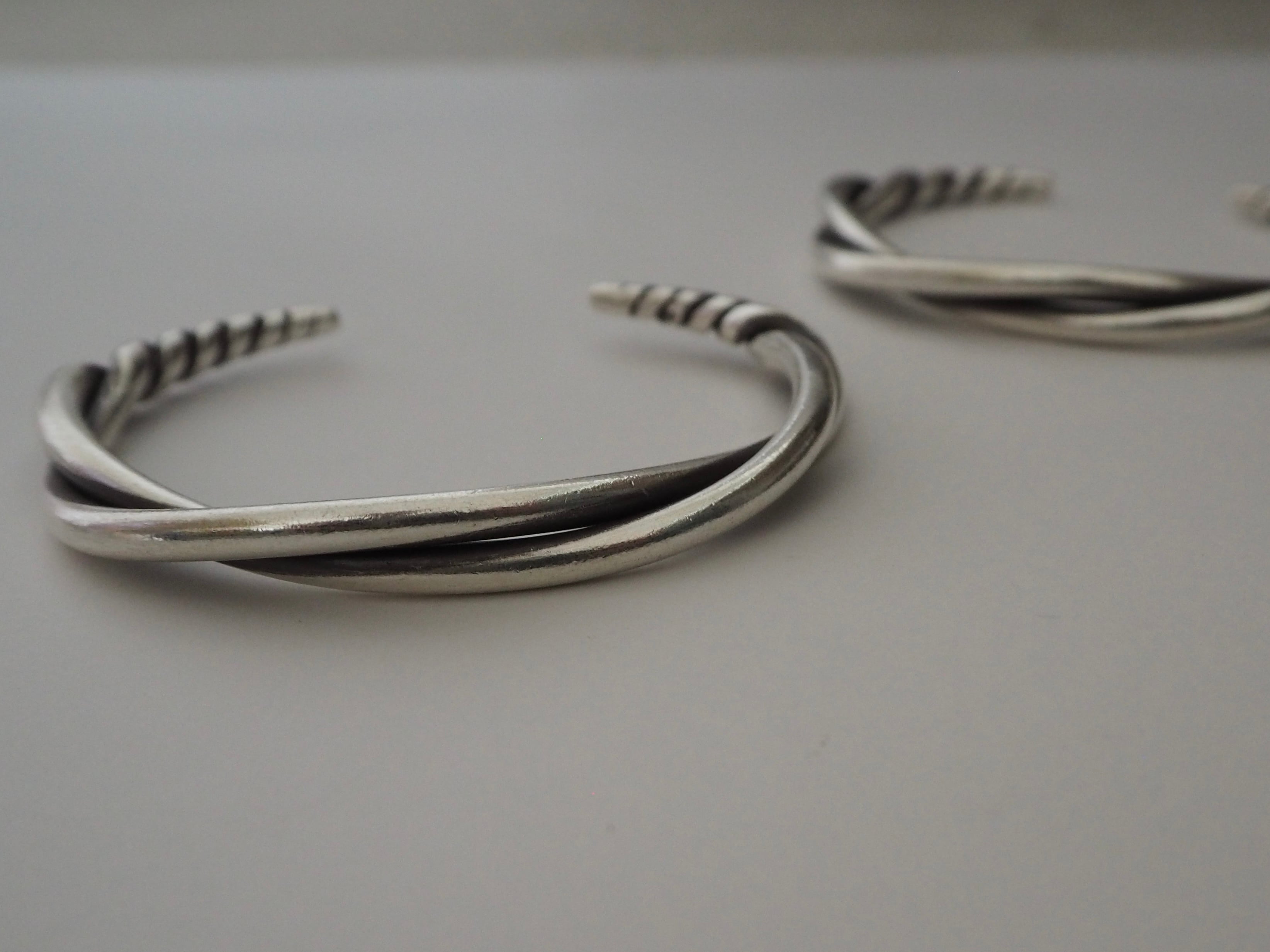 Karen silver mesh bangle | BaA-silver-