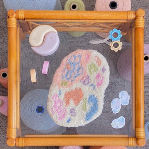 Sebastian Sochan "Peach Mini Rug"