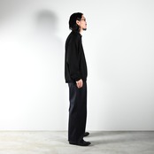 INTERIM(インテリム)TEXTURED DONEGAL BOUCLÉ DEADSTOCK HYPER BIG FLY FRONT SHIIRTS JACKET