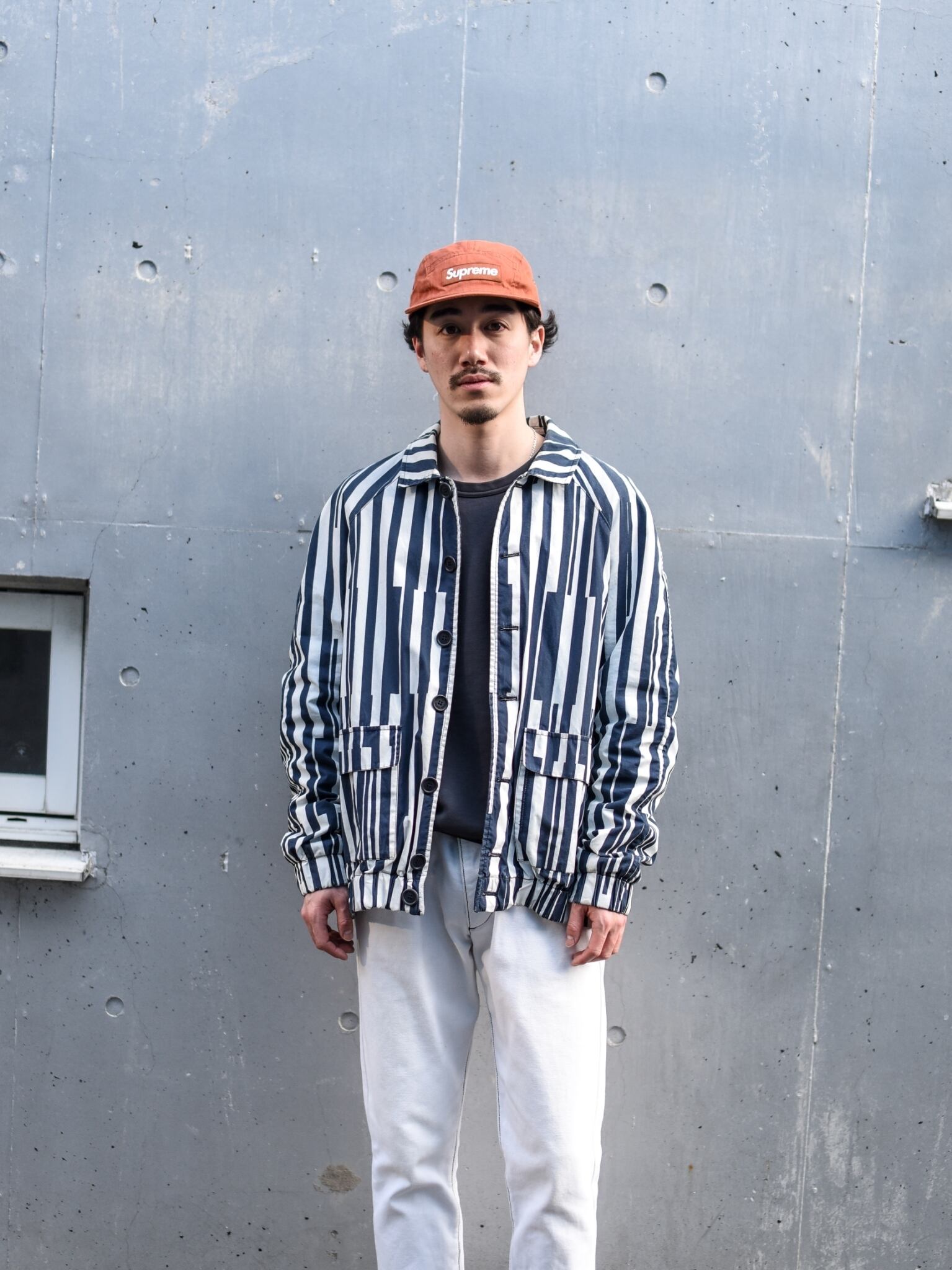 SUNNEI - Stripe Shirt Jacket (size - S) ¥28000+tax | Kodona Online Store  powered by BASE
