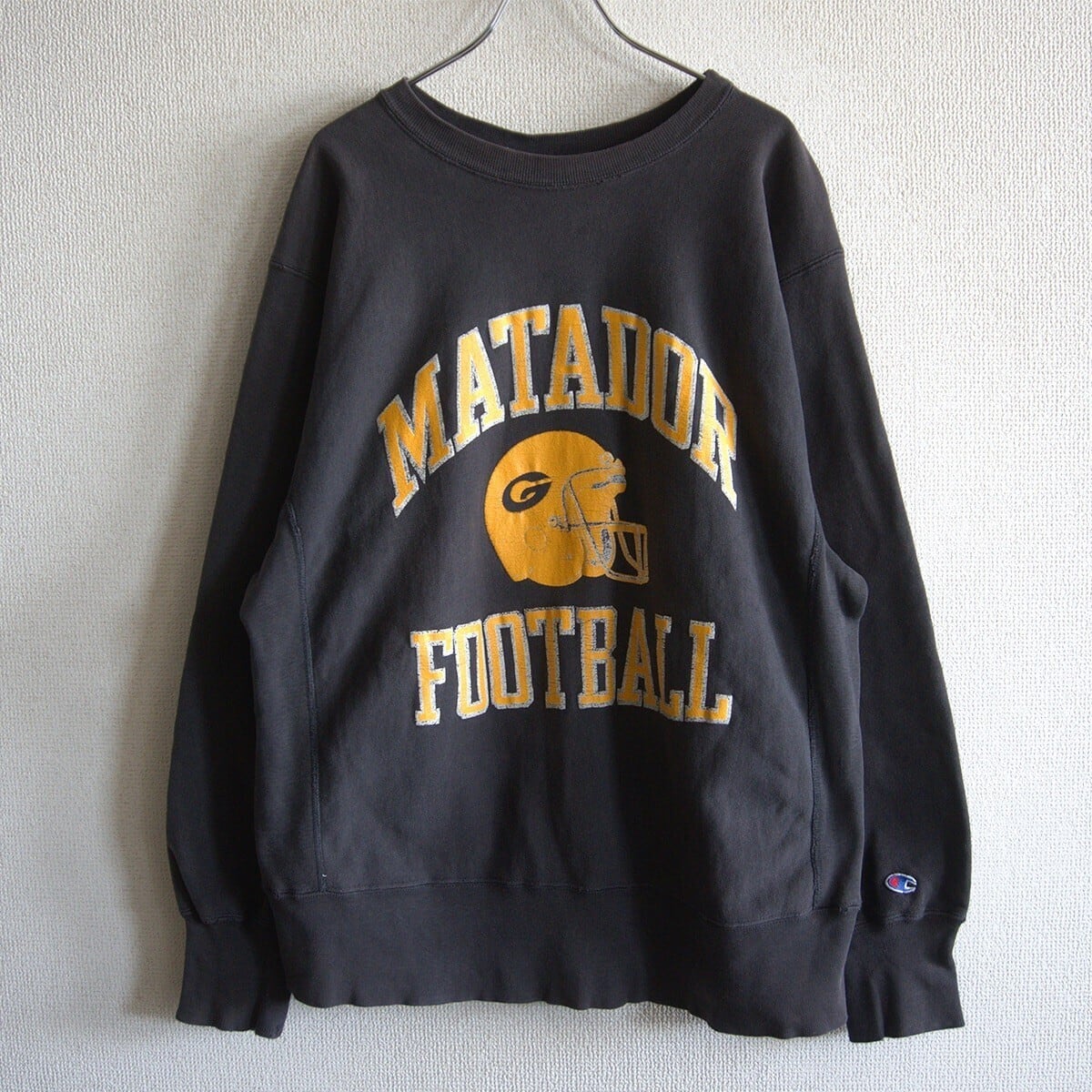 90s】CHAMPION【REVERSE WEAVE リバースウィーブ パーカー】M ブラック