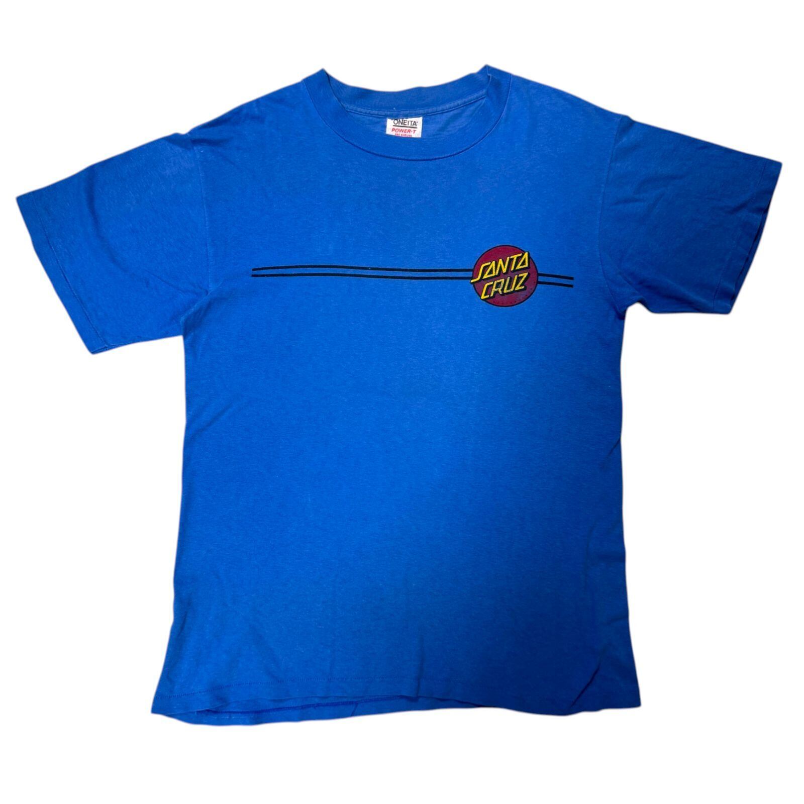 90s SANTA CRUZ Tシャツ フェード Lサイズ サンタクルーズ サークル