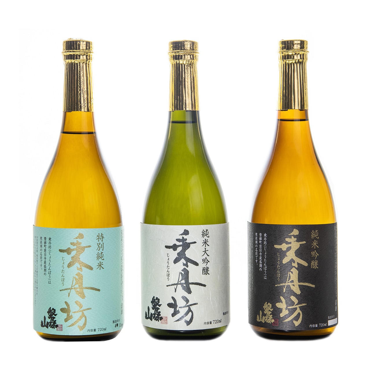 乗丹坊 3種セット 720ml × 3本 | 磐梯酒造株式会社