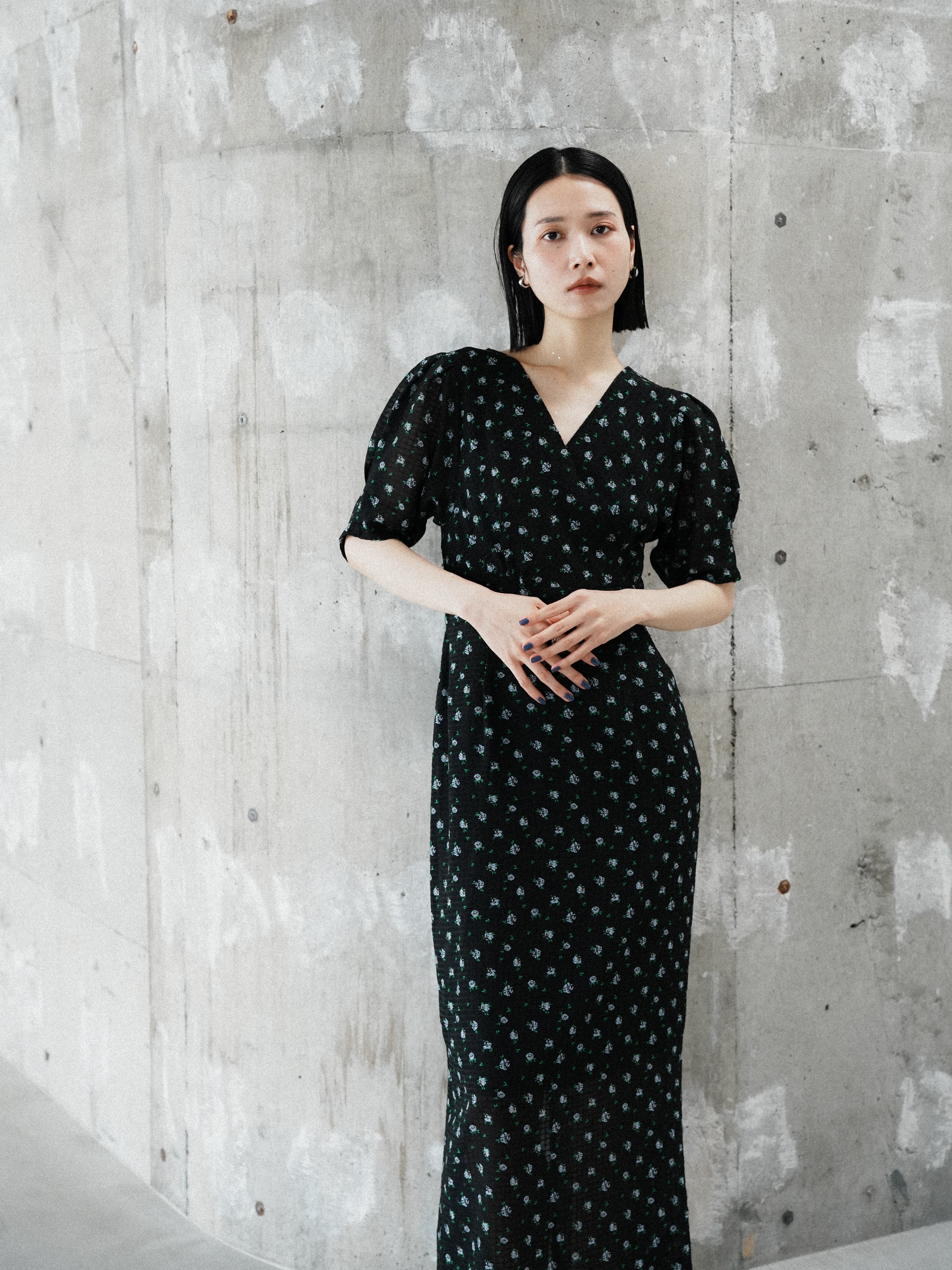 v-neck maxi onepiece | Katrin TOKYO