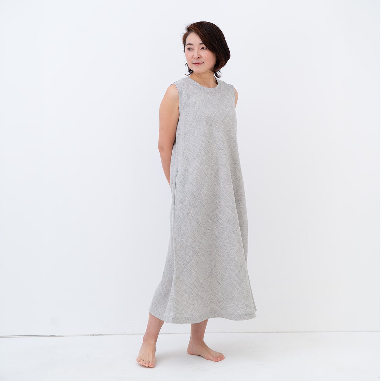 【クリーニング済】白田のカシミヤ ピンク 42 白田のカシミヤ ONLINESHOP