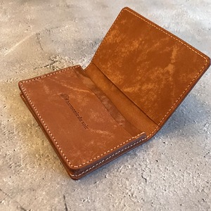 【CARD CASE】名刺入れ　ウィスキーブラウン