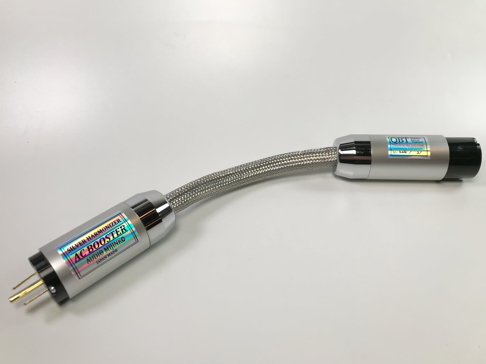 SILVER HARMONIZER XLR オス　仮想アース　ノイズフィルター