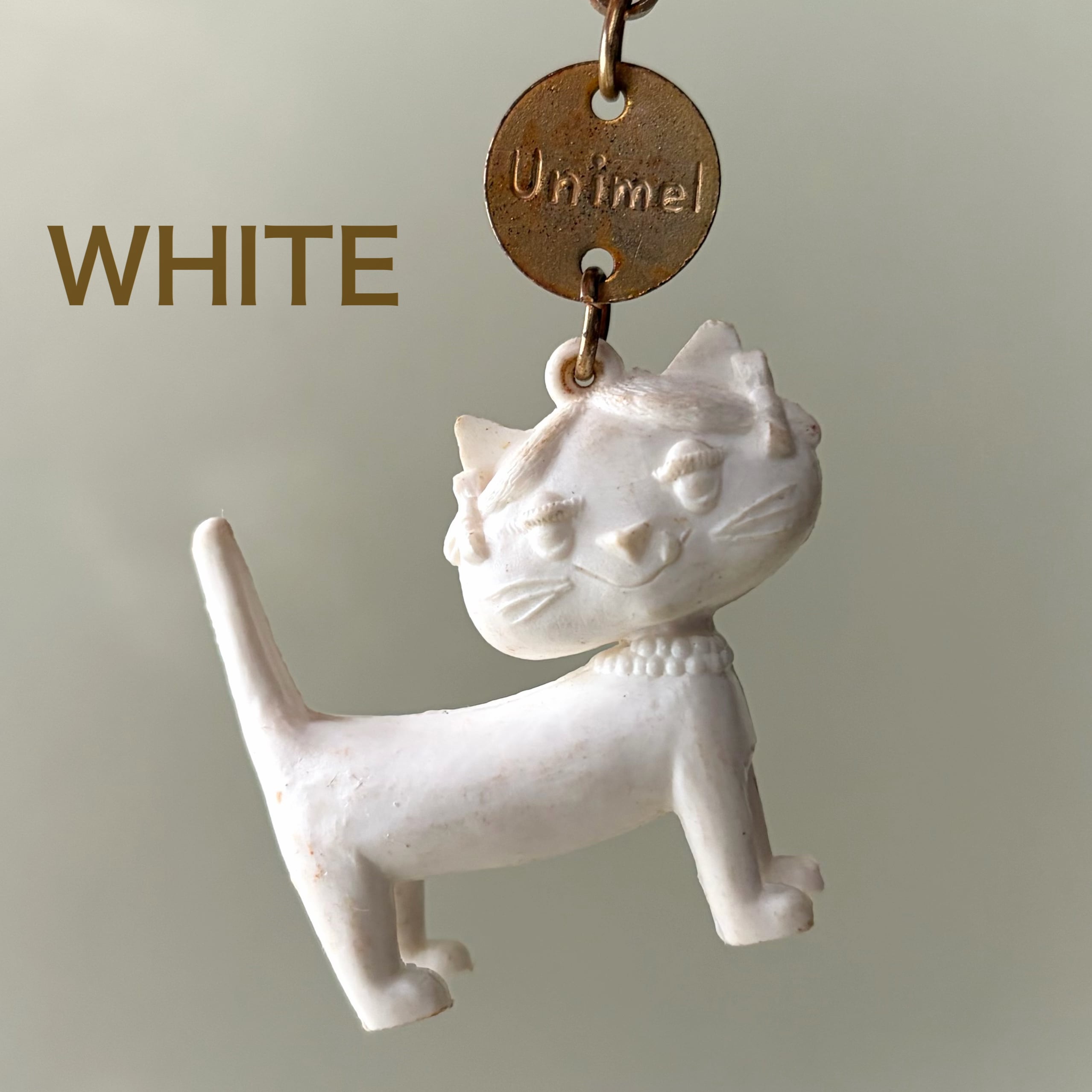Unimel ユニメル 猫 ネコ ねこ フレンチキーホルダー | ブルボン蚤の市