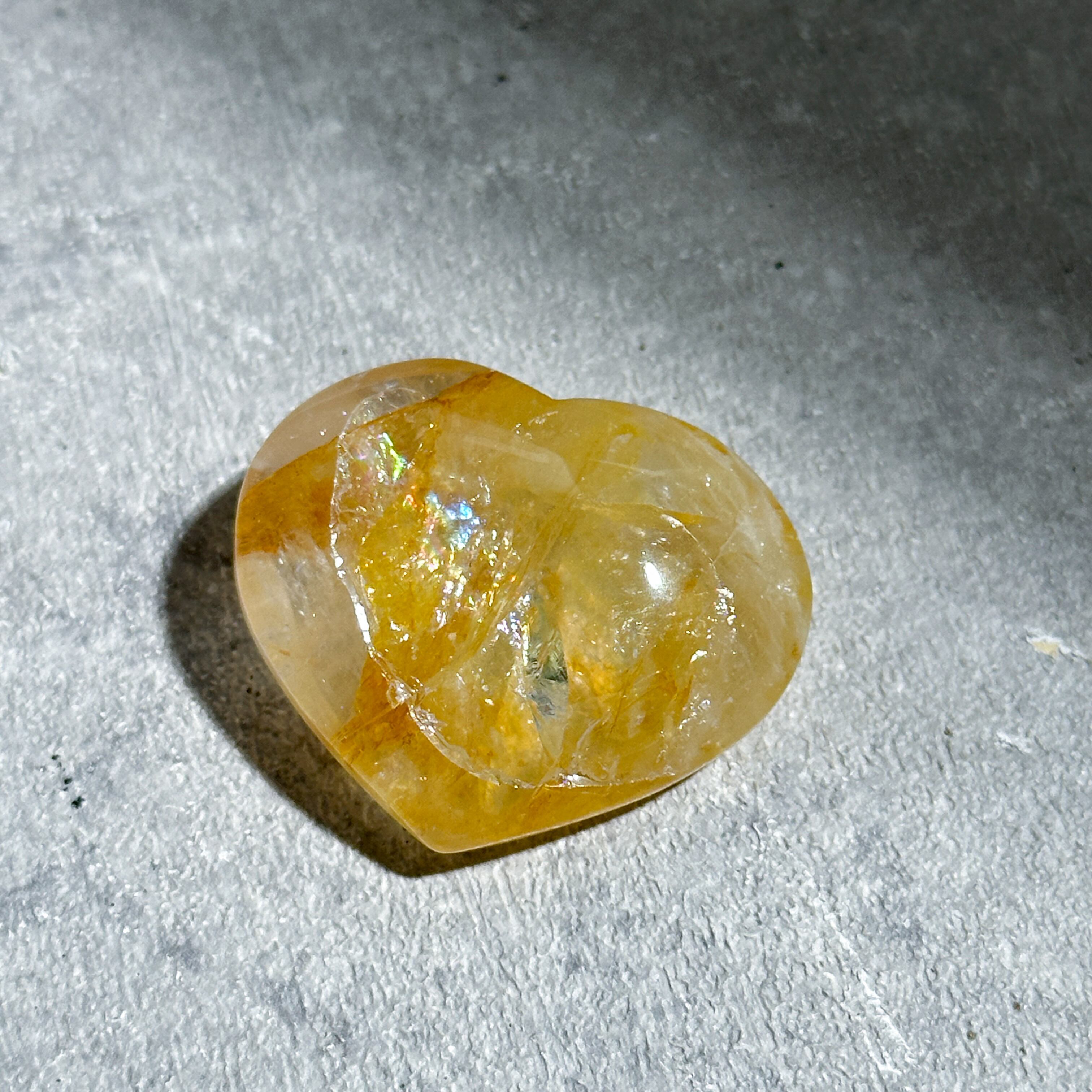 ゴールデンヒーラー ゴールデンヒーラー ハート型 72◇ Golden Healer ◇ 天然石・鉱物