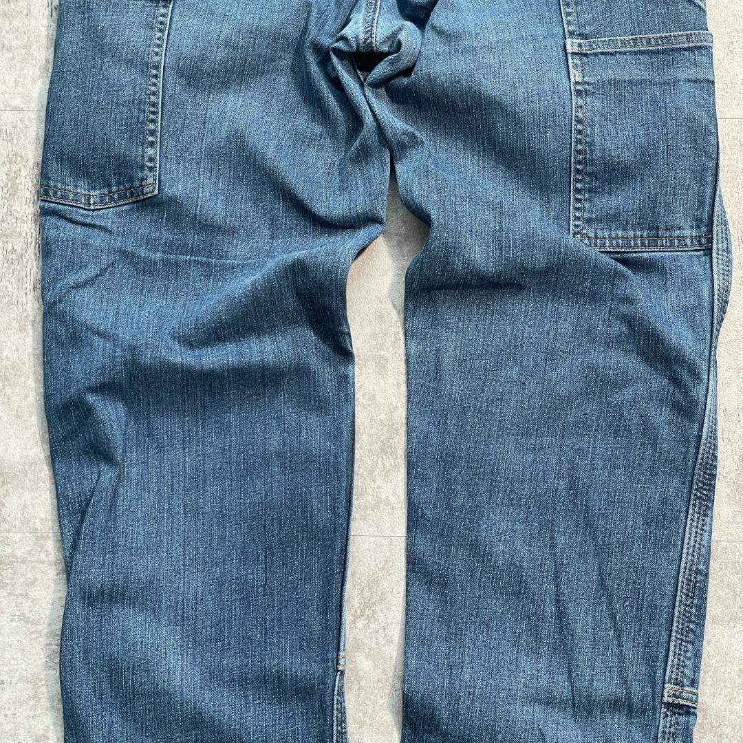 10s メキシコ製 デニム ダブルニー Carhartt カーハート 30×34 | ib2