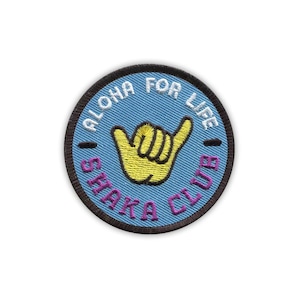 送料無料　生産終了品　在庫数のみ　VFL PATCHES  アイロンパッチ　アメリカンワッペン VFL SHAKA CLUB